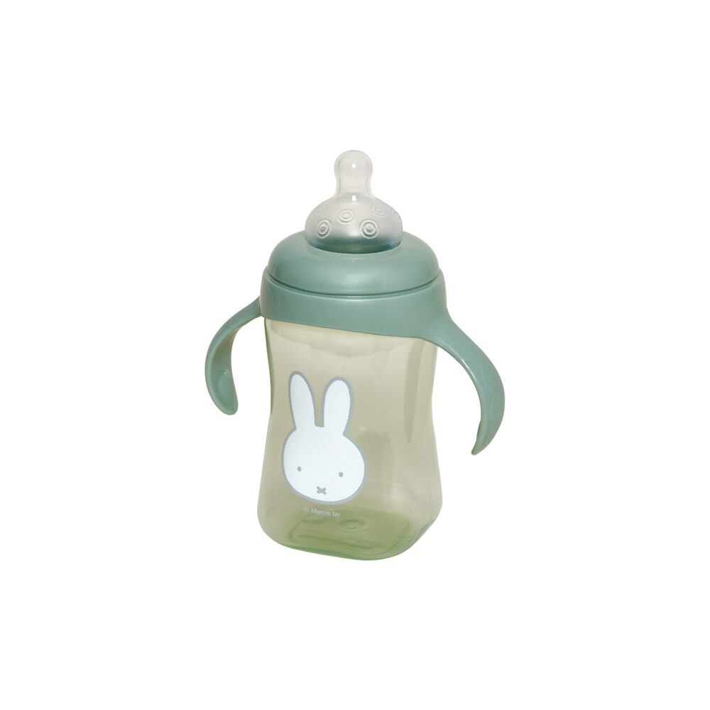 KOKO - 2 In 1 Soft Spouts Training Cup - Miffy - Green